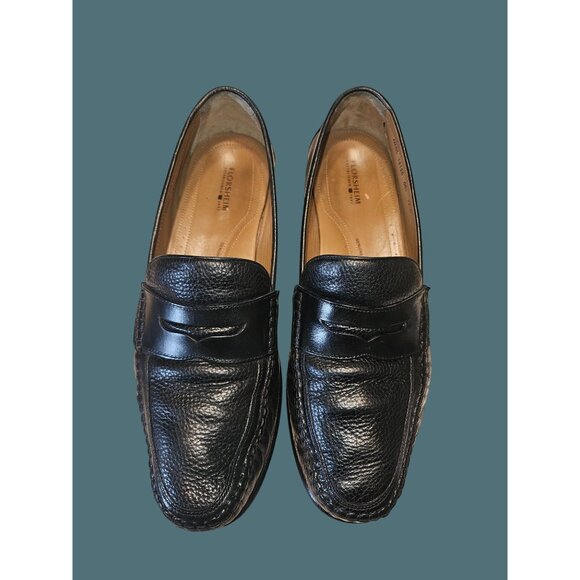 Florsheim Black Leather Moc Toe Penny Loafers Men Size 13D Style#12120 - Picture 7 of 14